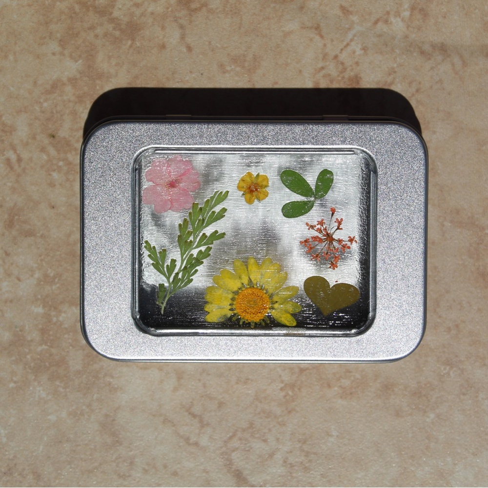 PINK FLOWER JEWELRY BOX